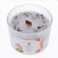 Rose Scented ‘Love’ Crystal Infused Candle 256g