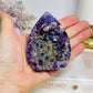 Amethyst Druzy Cluster Flame 8.5cm