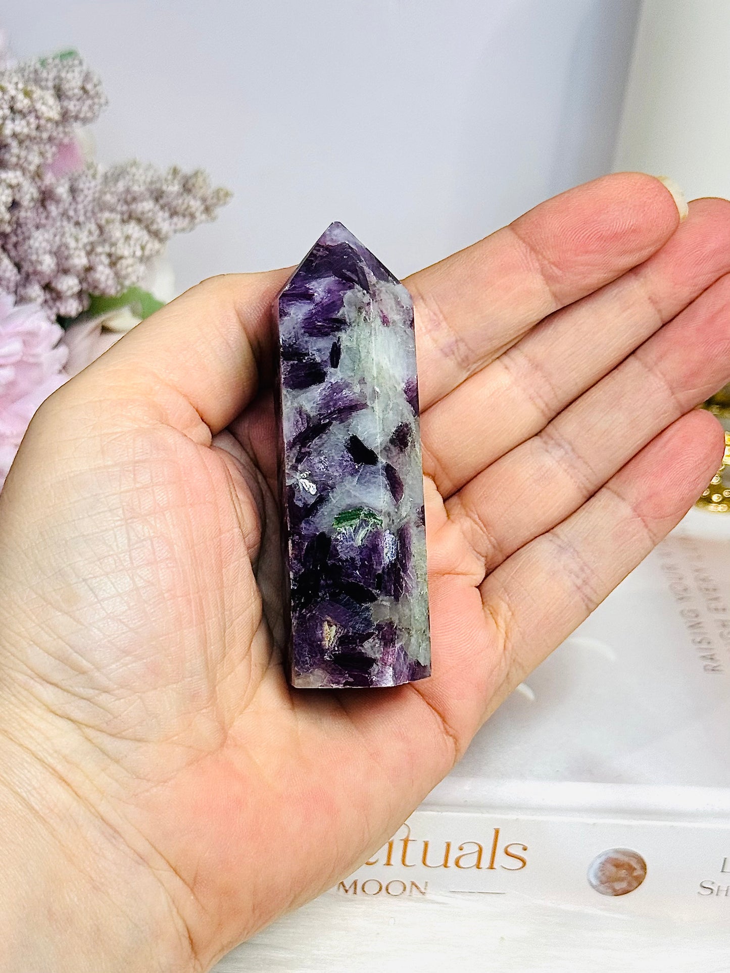 Lepidolite Tower 7.5cm
