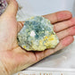 Blue Celestite Cluster 202g