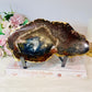 Large Ocean Jasper Slab on Stand 22cm