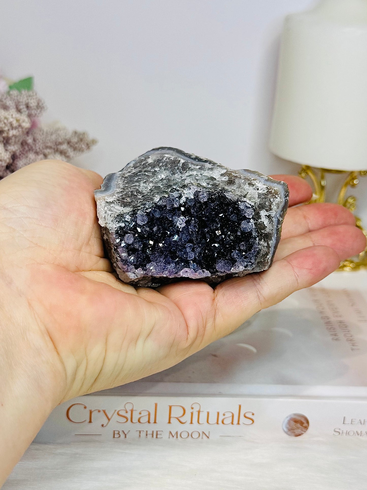 Natural Amethyst Cluster 8cm