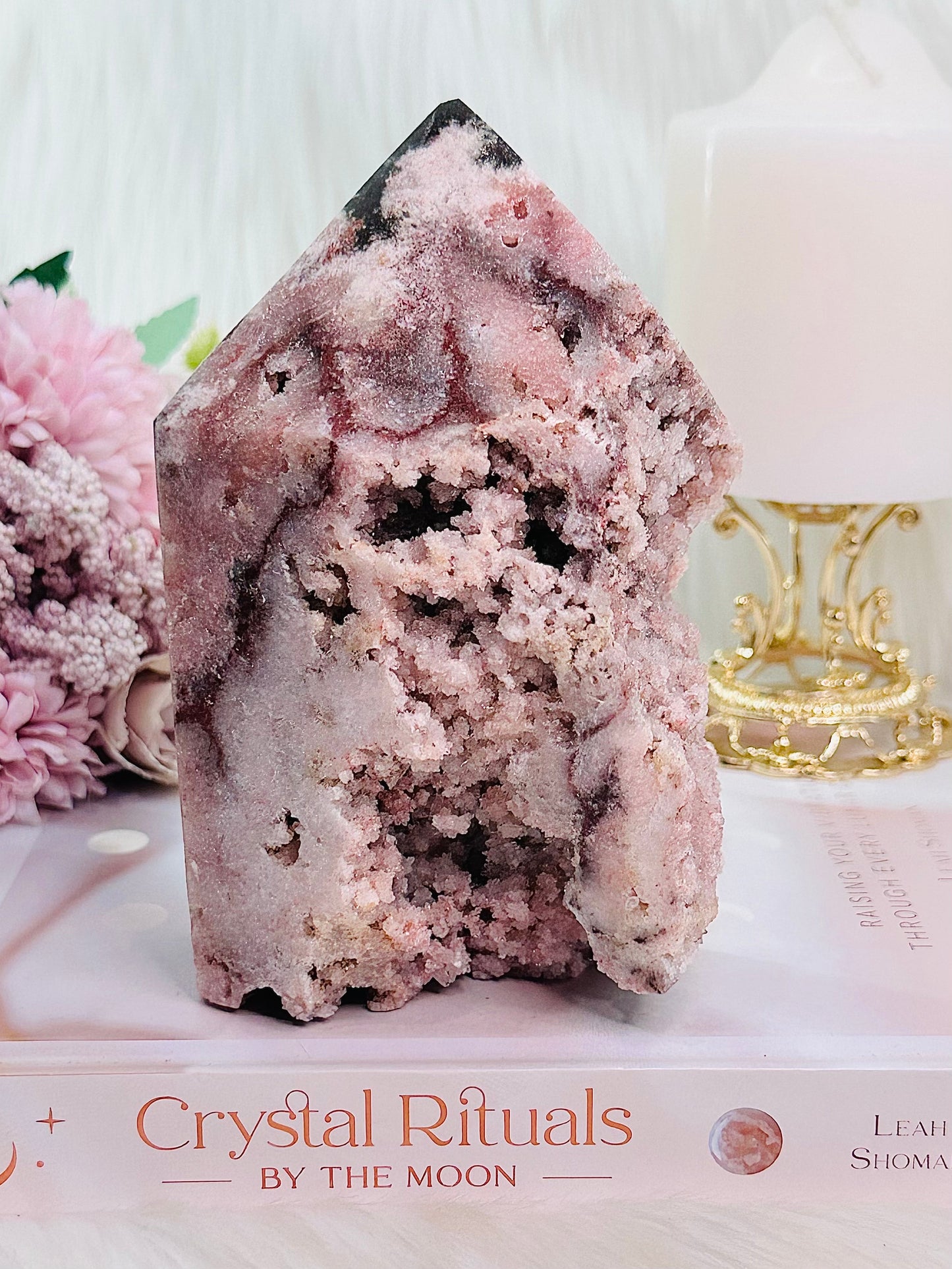The Ultimate Beauty!!! Divine Large 1.16KG Druzy Pink Amethyst Freeform From Uruguay