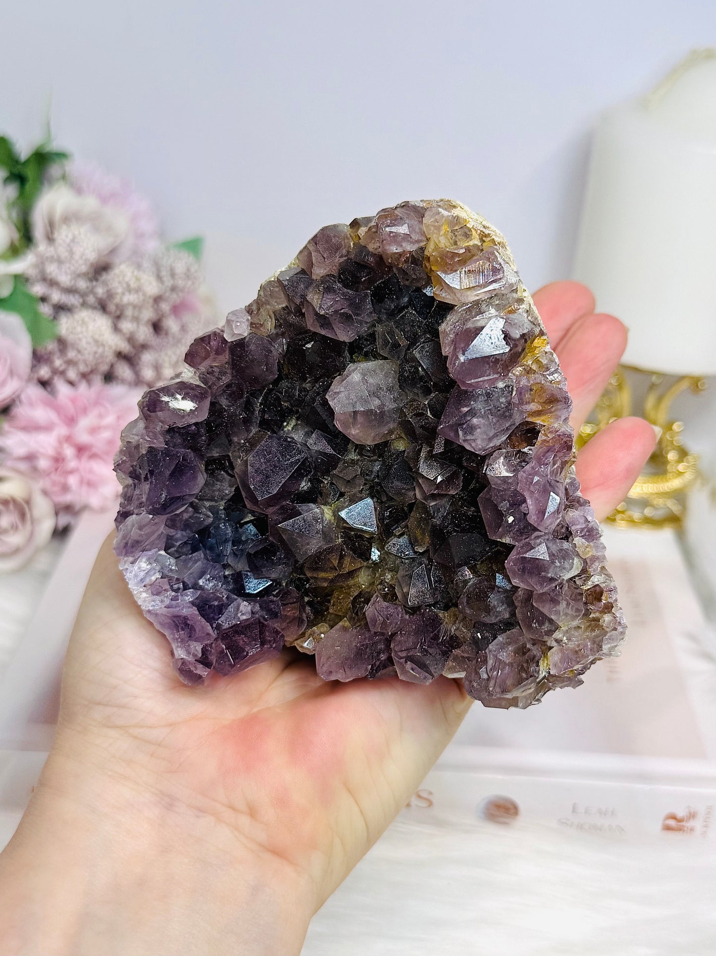 Large Amethyst Cut Base Cluster 10.5cm 573g