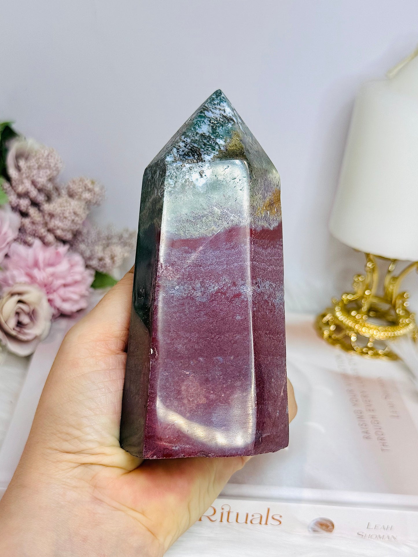 Chunky Ocean Jasper Tower 12.5cm