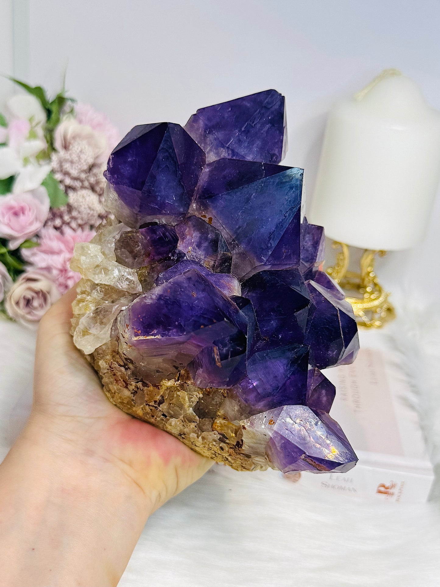 Large Natural Amethyst Cluster 1.5KG