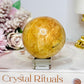 Large Moonstone Sphere on Stand 243g
