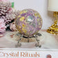 Rare Phosphosiderite Sphere On Stand 211g