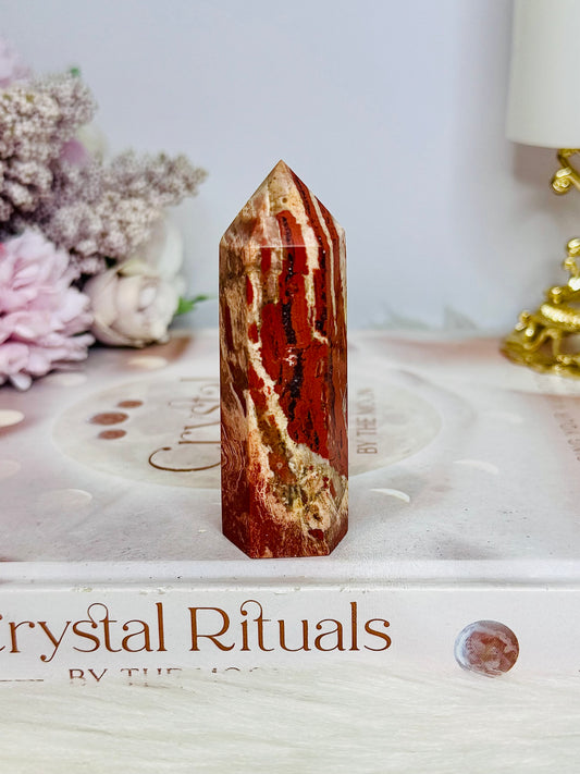 Red Jasper Tower 8cm