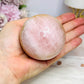 Large Rose Quartz Sphere (with Iron Oxide) on Stand 408g