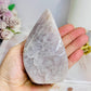 Natural Large Crazy Lace Amethyst Polished Freeform 11cm
