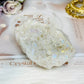 Large Angel Aura Clear Quartz Cluster 428g