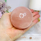 Large Rose Quartz Sphere on Stand 481g
