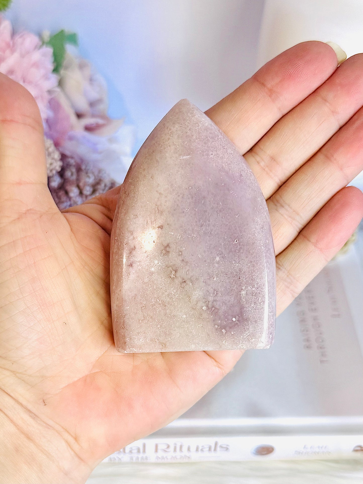 Pretty Pink Amethyst Freeform | Flame 8cm From Brazil