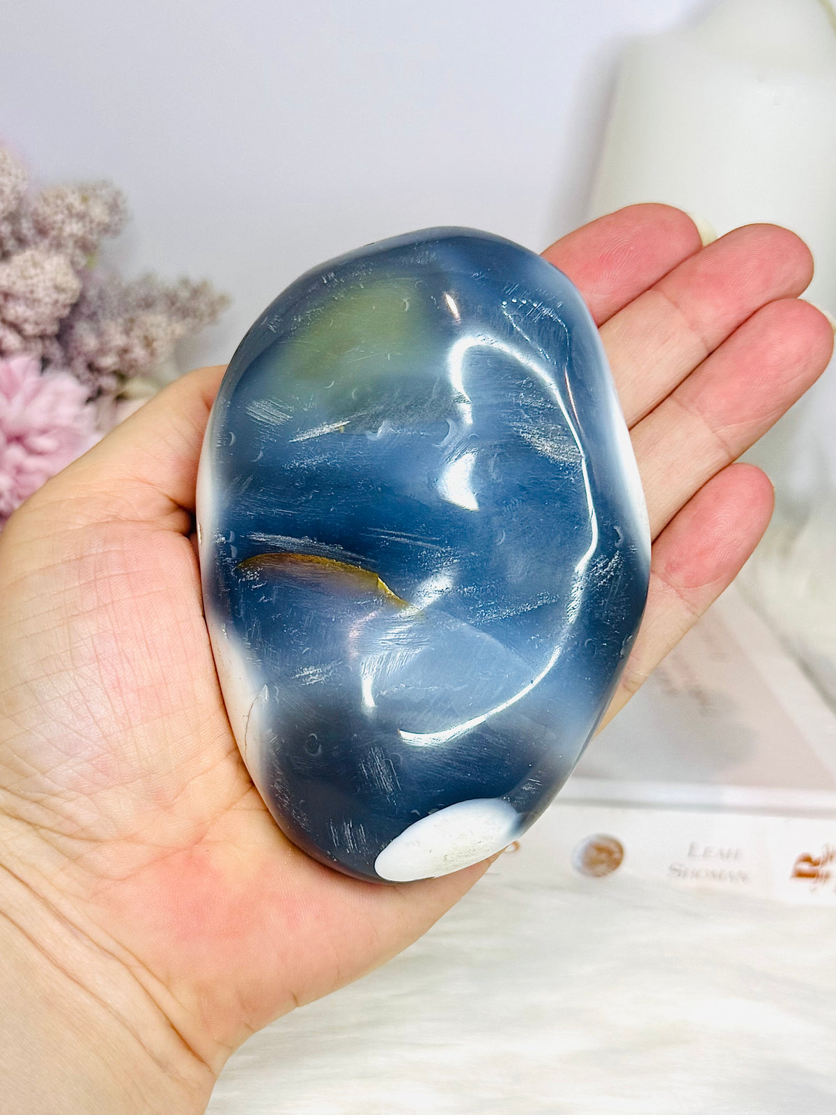 Large Orca Agate Freeform 10.5cm 292g