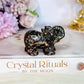 Rhodonite Carved Elephant 6cm