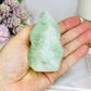 Green Fluorite Flame 8cm 248g