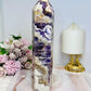 Large Dream | Chevron Amethyst Tower 22.5cm 951g