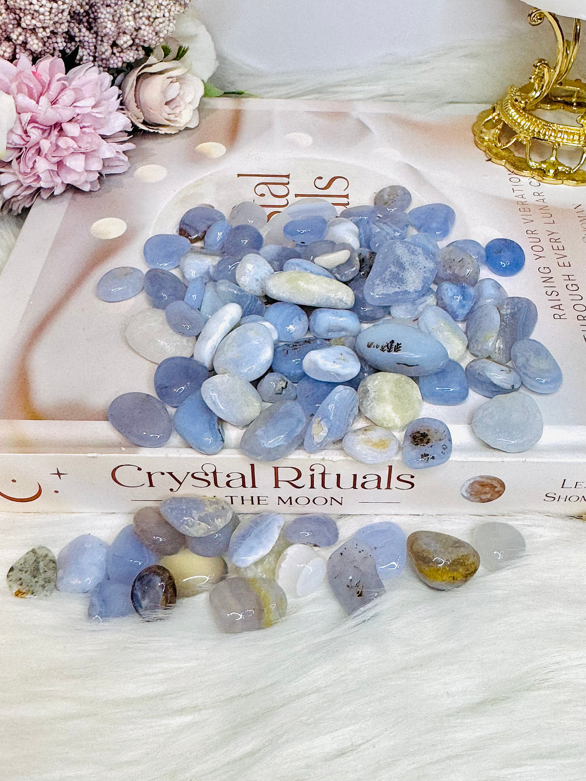 Blue Lace Agate Small Tumbles 2 for $1