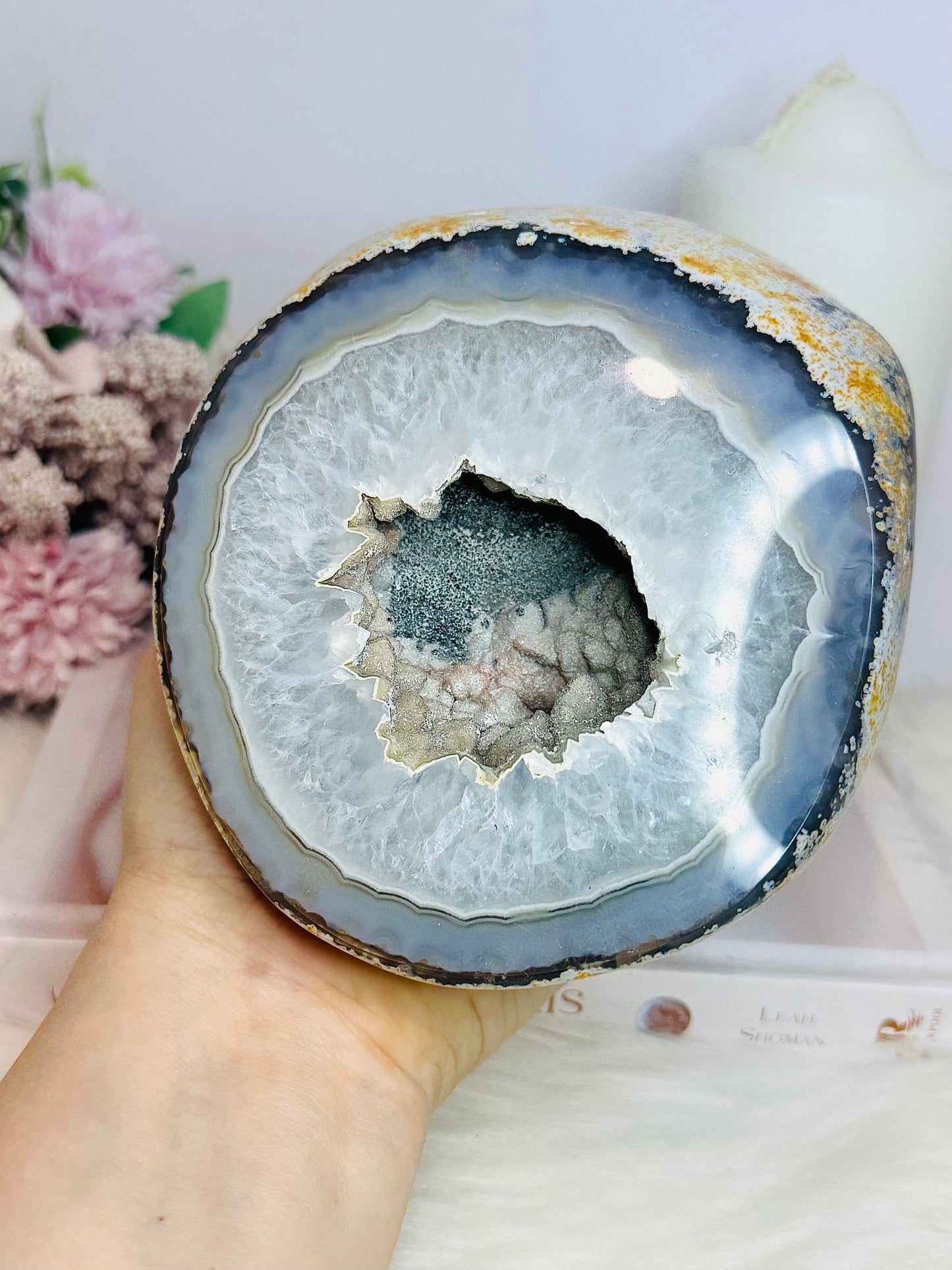 Large Sugar Druzy Agate Jewellery Box 2.2KG