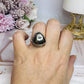 Sterling Silver 925 Pyrite Ring Size 9 In Gift Bag