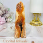 Crazy Lace Mexican Agate Druzy Tower | Obelisk 11.5cm