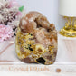 Large Pink Amethyst Druzy Freeform 10cm 788g