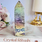 Stunning Angel Aura Chunky 10.5cm Picasso Jasper Tower