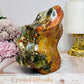 High Grade Ocean Jasper Carved Flame 13cm 1.1KG