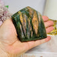 Labradorite Freeform Pink & Purple Flash ~ (Imperfection on face of slab) 282g 8cm