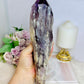 Large Natural Amethyst Dog Tooth 27cm