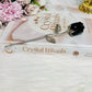 Black Obsidian Forever Rose 15cm