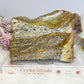 Large High Grade Ocean Jasper Druzy Slab On Stand 18cm 826g