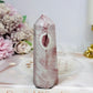 Pink Jasper Tower 9cm