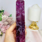 Large Purple Fluorite Tower 19cm