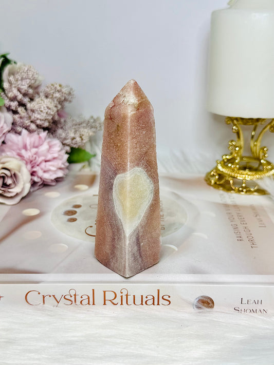 Pink Amethyst Tower | Obelisk 10.5cm