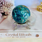 Absolutely Incredible High Grade Chrysocolla Sphere on Stand 6.5cm