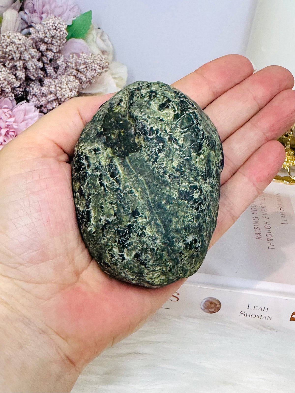 Natural Green Jade Specimen 290g