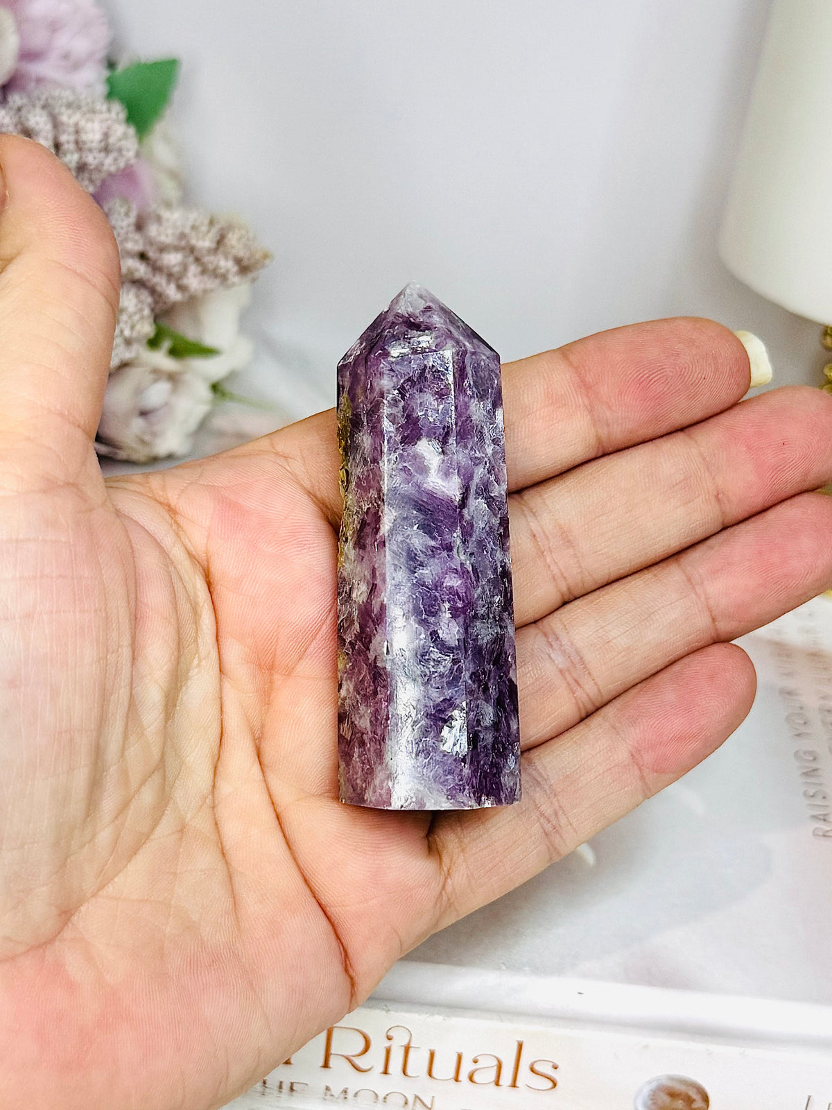 Lepidolite | Purple Mica Tower 7cm