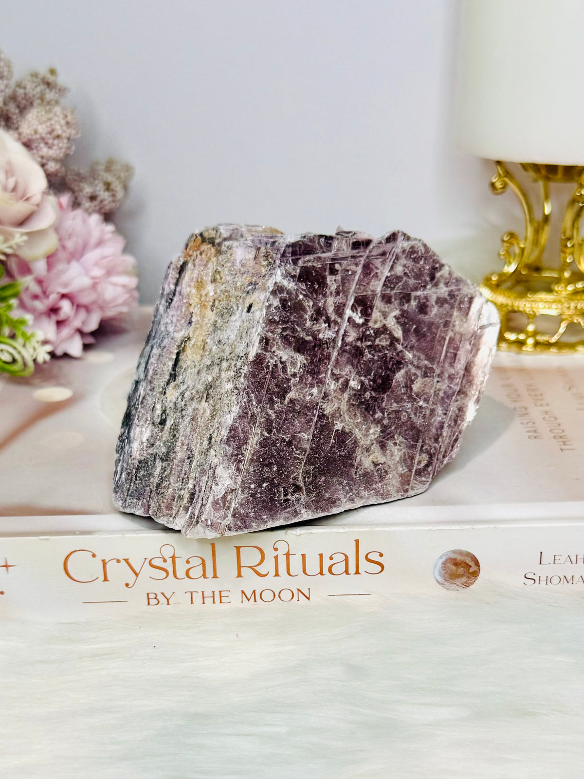 Large Natural Purple Mica Specimen 10cm 406g