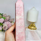 Pink Opal Large Tower 19cm