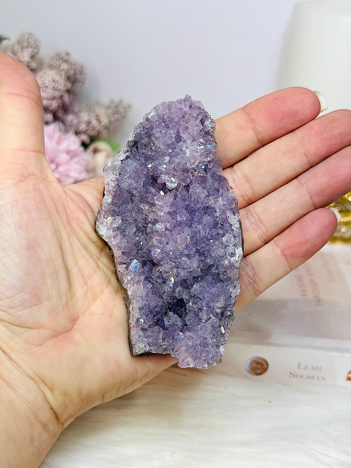 Angel Aura Amethyst Slab 9.5cm