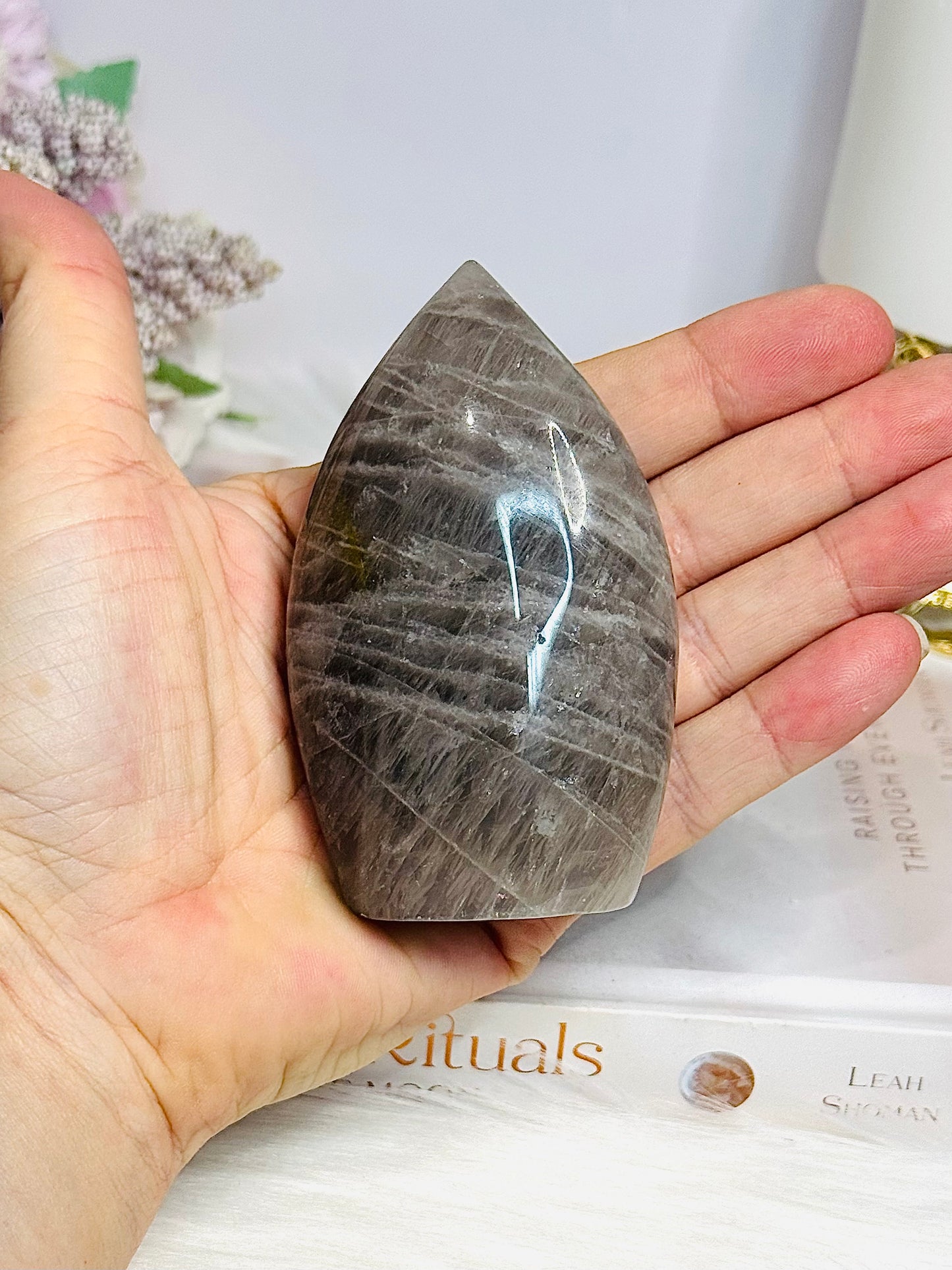 Chunky Agate Flame | Freeform 9cm