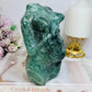 Large Green Jade Pregnant Woman Carving 15cm 1.21KG