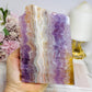 Natural Crazy Lace Amethyst Slab 13cm
