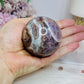 Crazy Lace Amethyst Sphere on Stand 300g