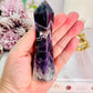 Absolutely Gorgeous Uniquely Cut Dream | Chevron Amethyst Tower 12cm