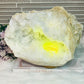 Huge Natural Moroccan Geode with Multicoloured Light Lamp 3.7KG