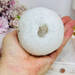 Large Moroccan Quartz Geode Sphere on Stand 566g