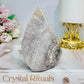 Natural Large Crazy Lace Amethyst Polished Freeform 11cm